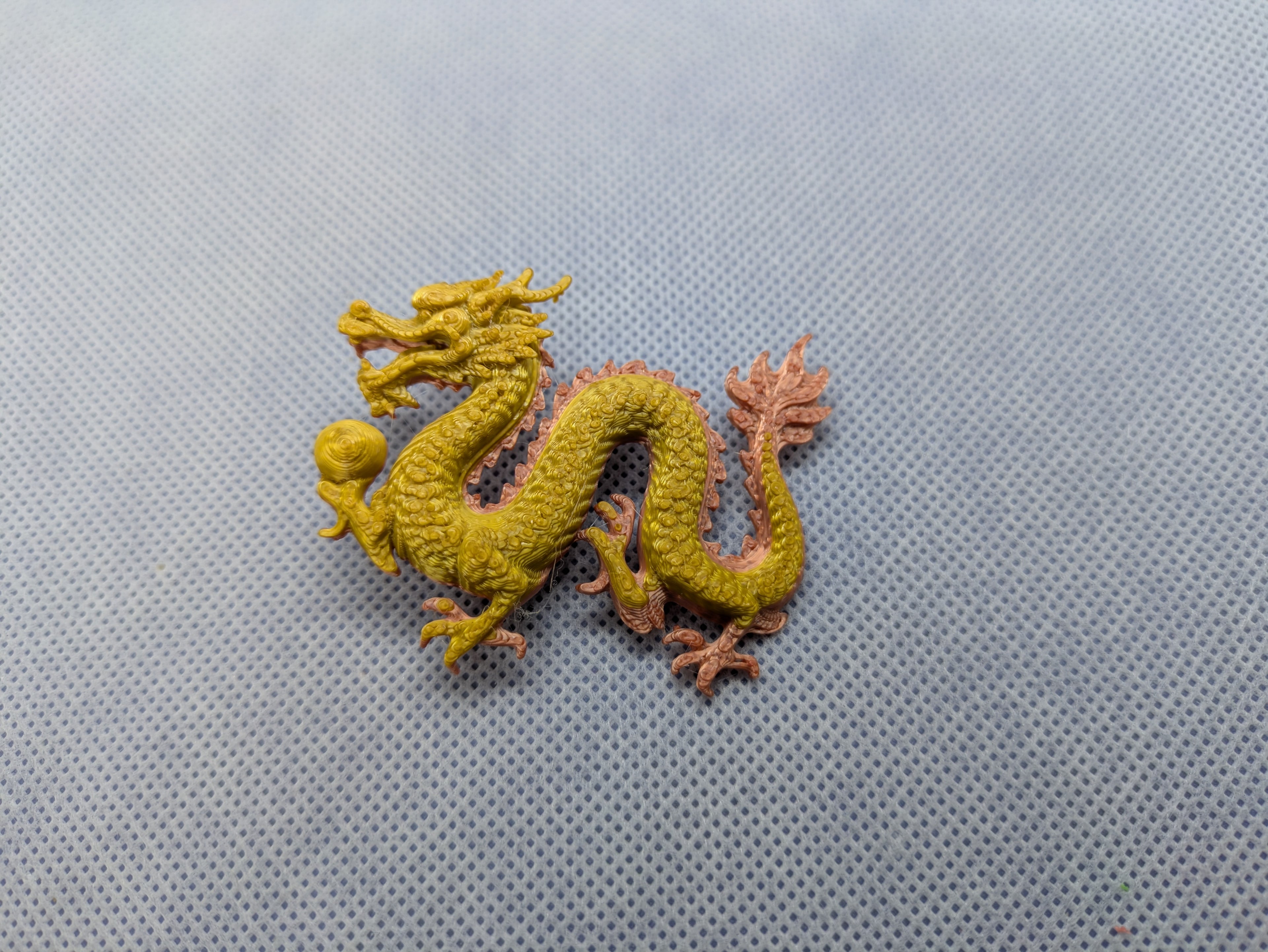 Chinese Dragon brooch for lapel or tie