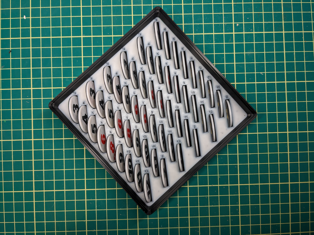 Catan Number Token Gridfinity Bin