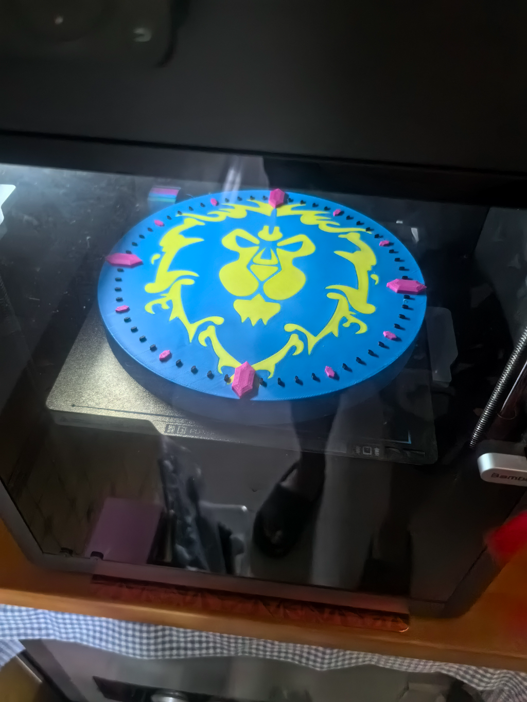 wow Alliance Clock