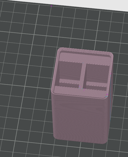 Gridfinity A1 Series Hotend Storage, relaxed fit