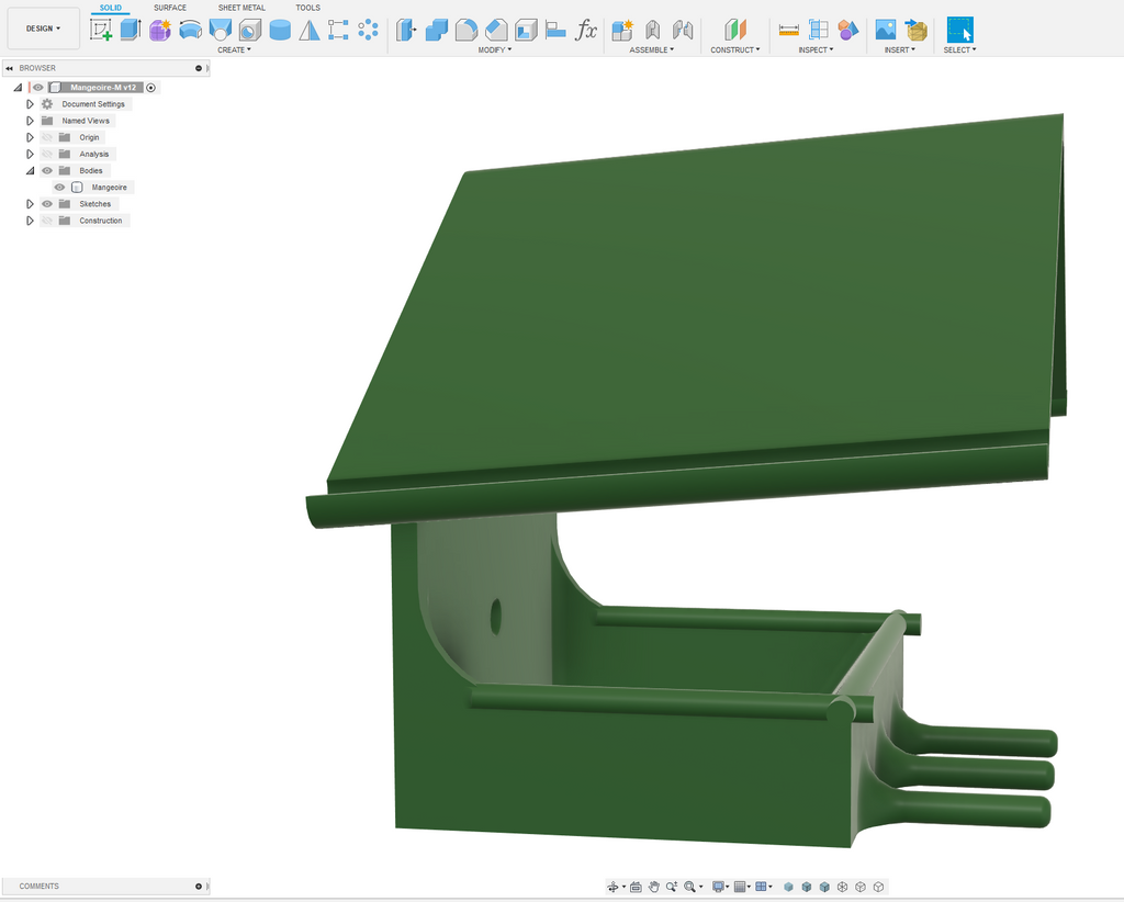 Bird feeder - Fat ball holder