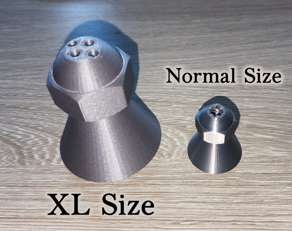 Regular + XL Size Injector nozzles for piping bags