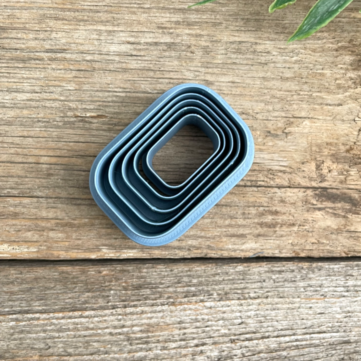 Rounded Rectangle Polymer Clay Earring Cutter