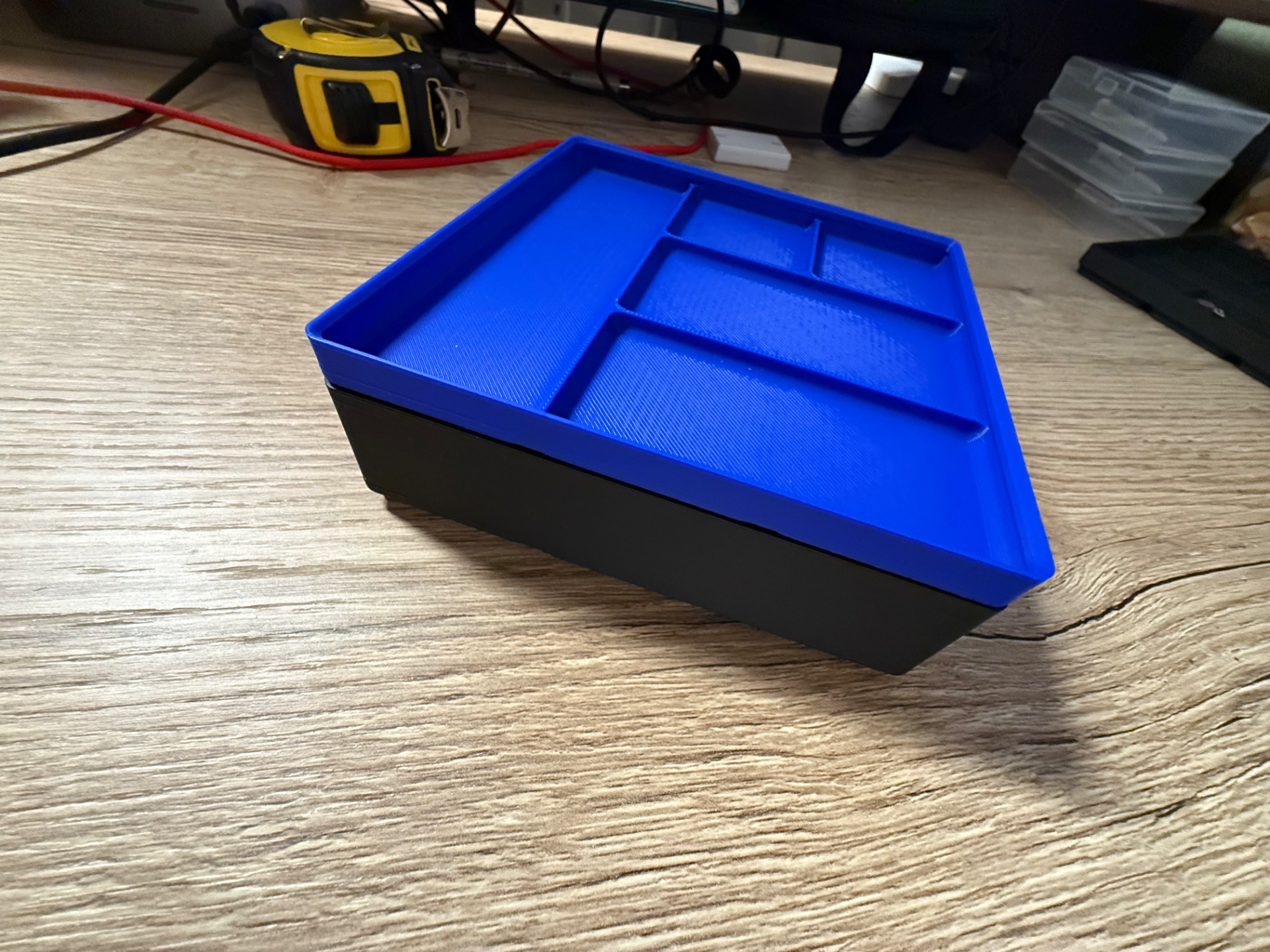 Gridfinity parts tray 3x3 1.5u height