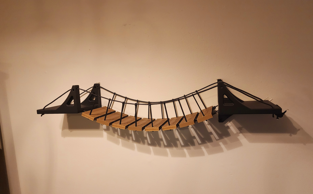 Heavy-Duty Cat Suspension Bridge (Wall Mounted)