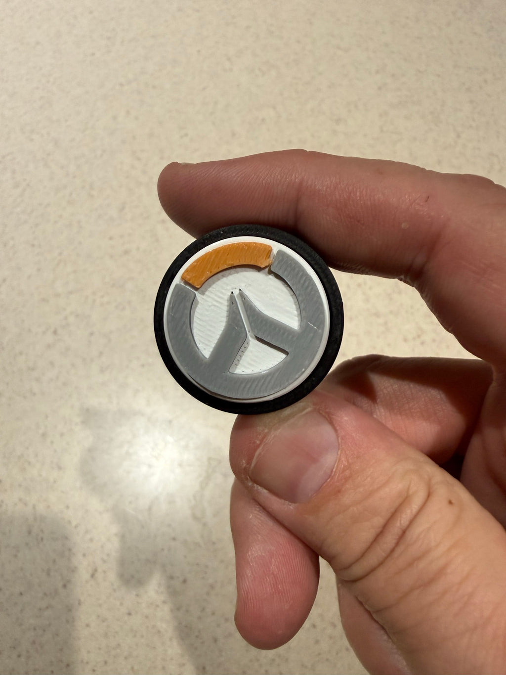 Overwatch Logo Fidget Clicker