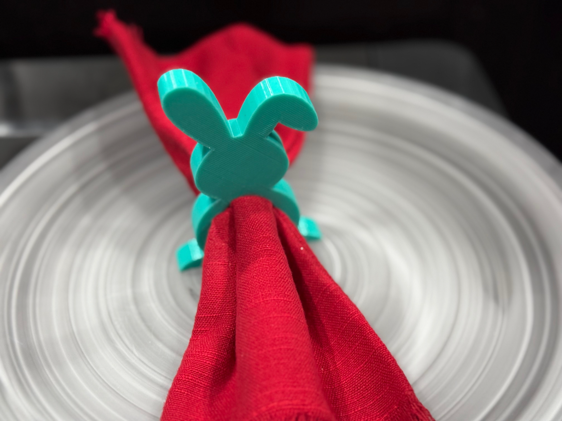Bunny Napkin Ring, Easter Napkin Ring