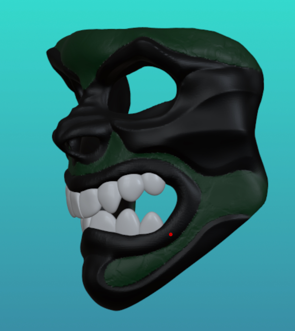 Oni style mask