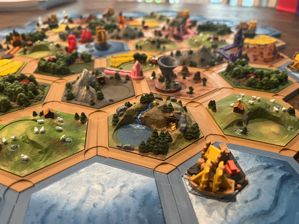 Full Catan Game - Seafarers w GoT addons