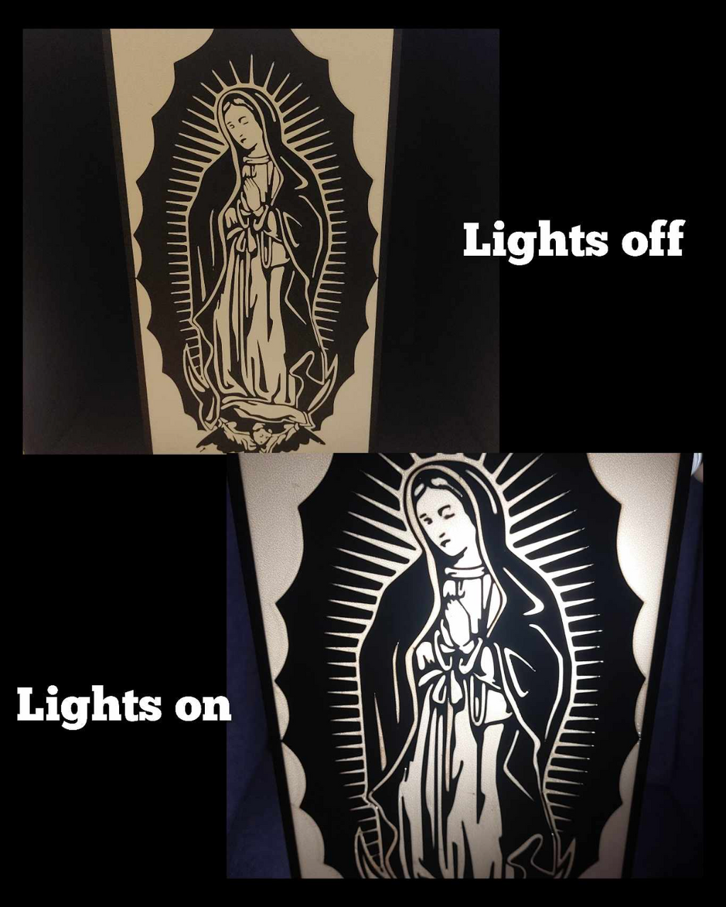 Virgin Mary (Our Lady of Guadalupe) Lightbox