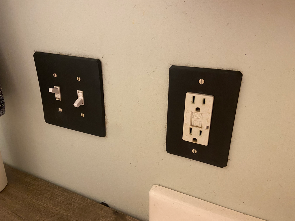 Light Switch Cover, Outlet Cover, GFCI Cover...