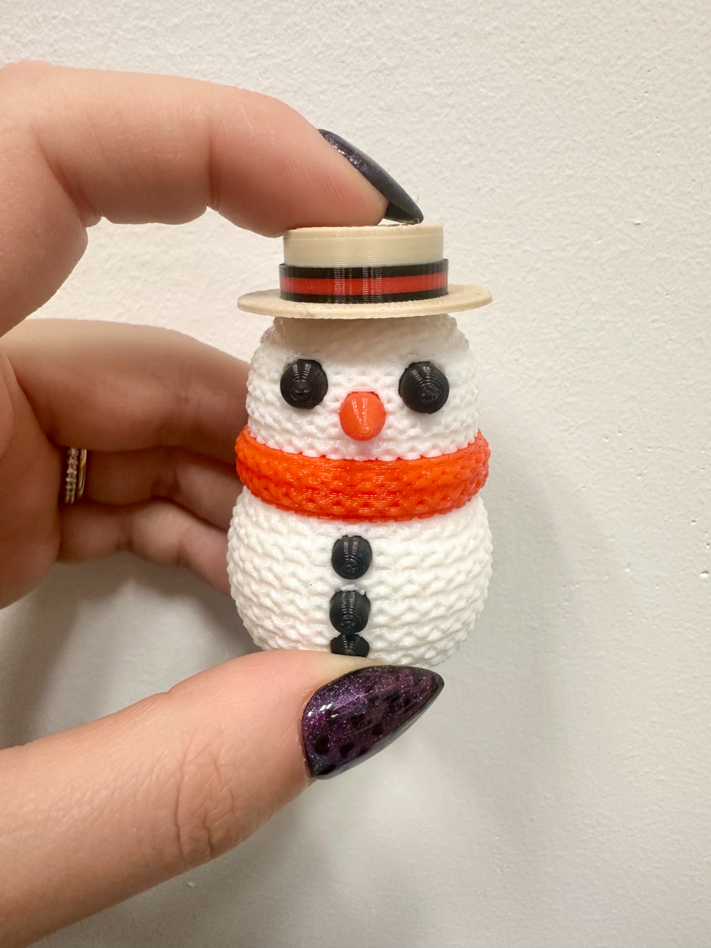 Tiny Boater Hat for Broken Prints