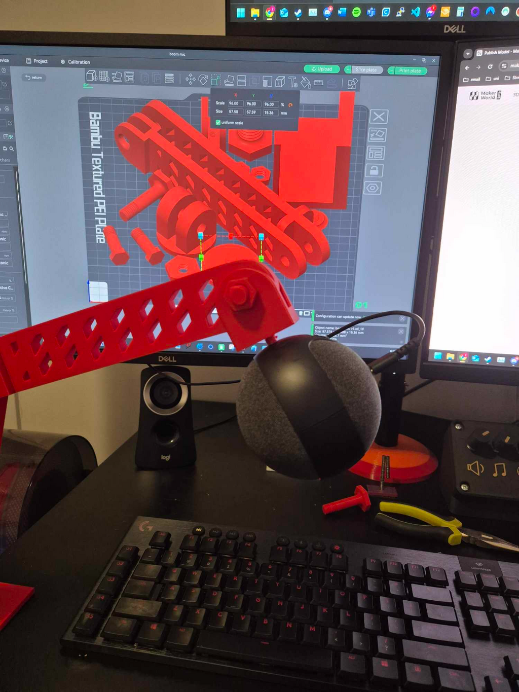 Universal Boom Mic Arm