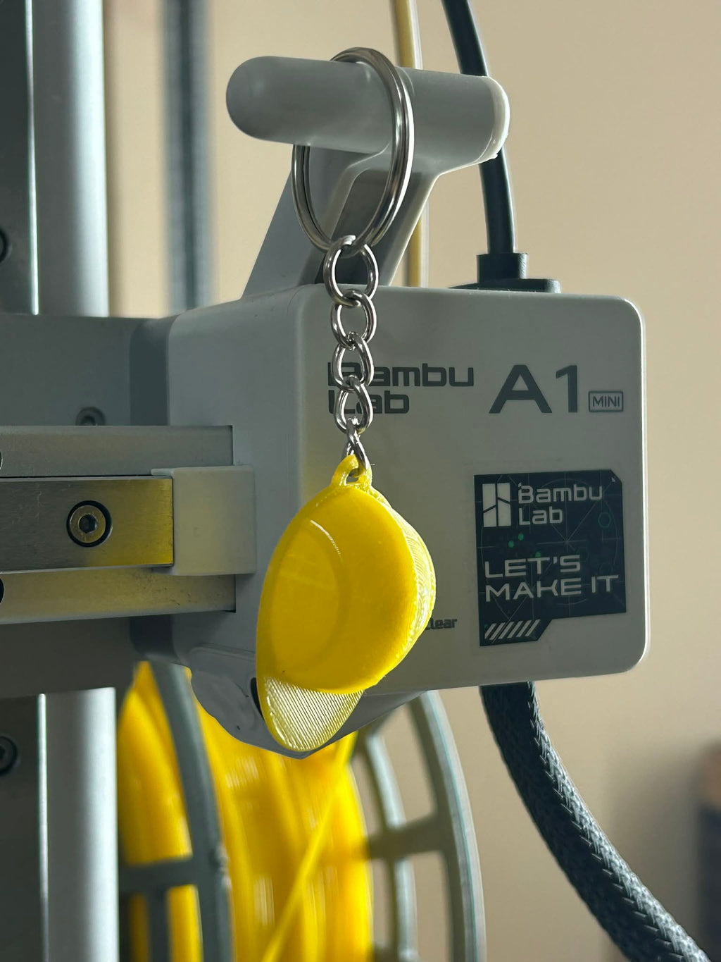 Construction/Engineer Helmet Key Ring