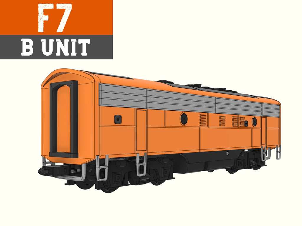 F7 Locomotive B-unit - Dragon Railway