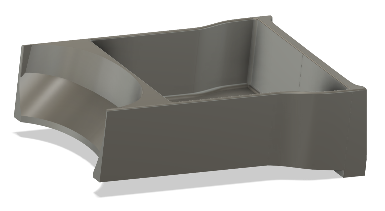 Ioniq 5 center console floor tray
