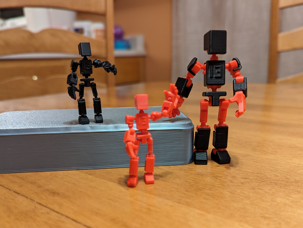 Micro Mini 13 Jointed Action Figure
