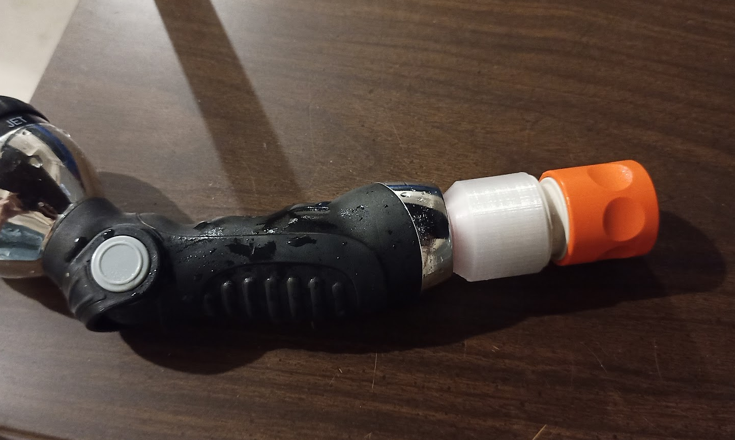 Hose connector to tap-end for Gardena