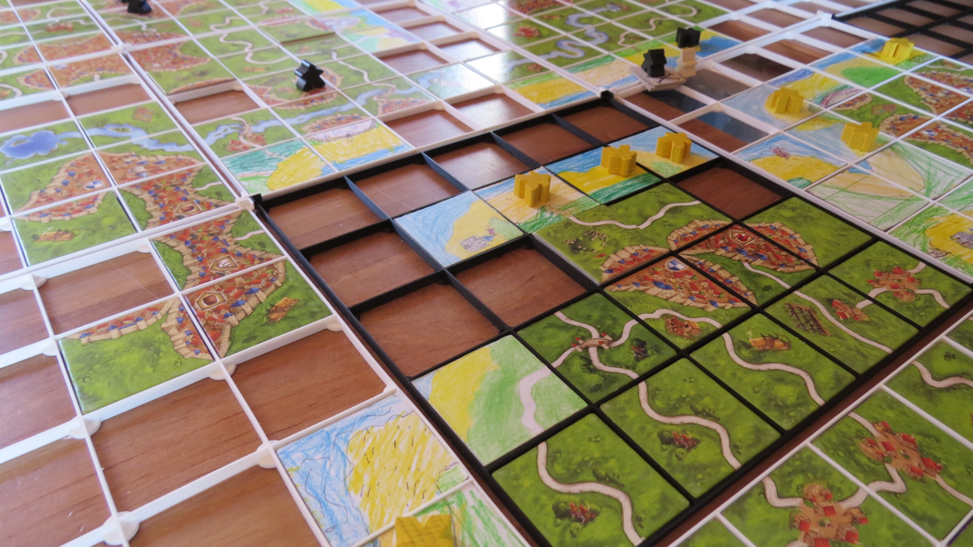 Carcassonne frame