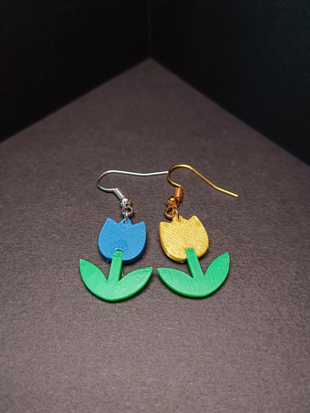 Tulips earrings