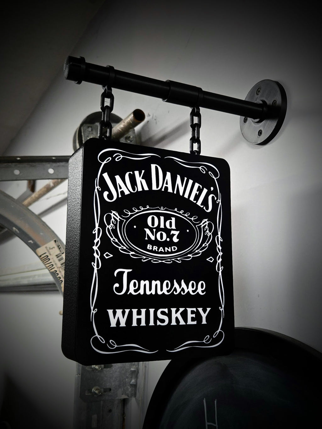 JACK DANIELS ~ 2-Sided Hanging Pub Style Lightbox