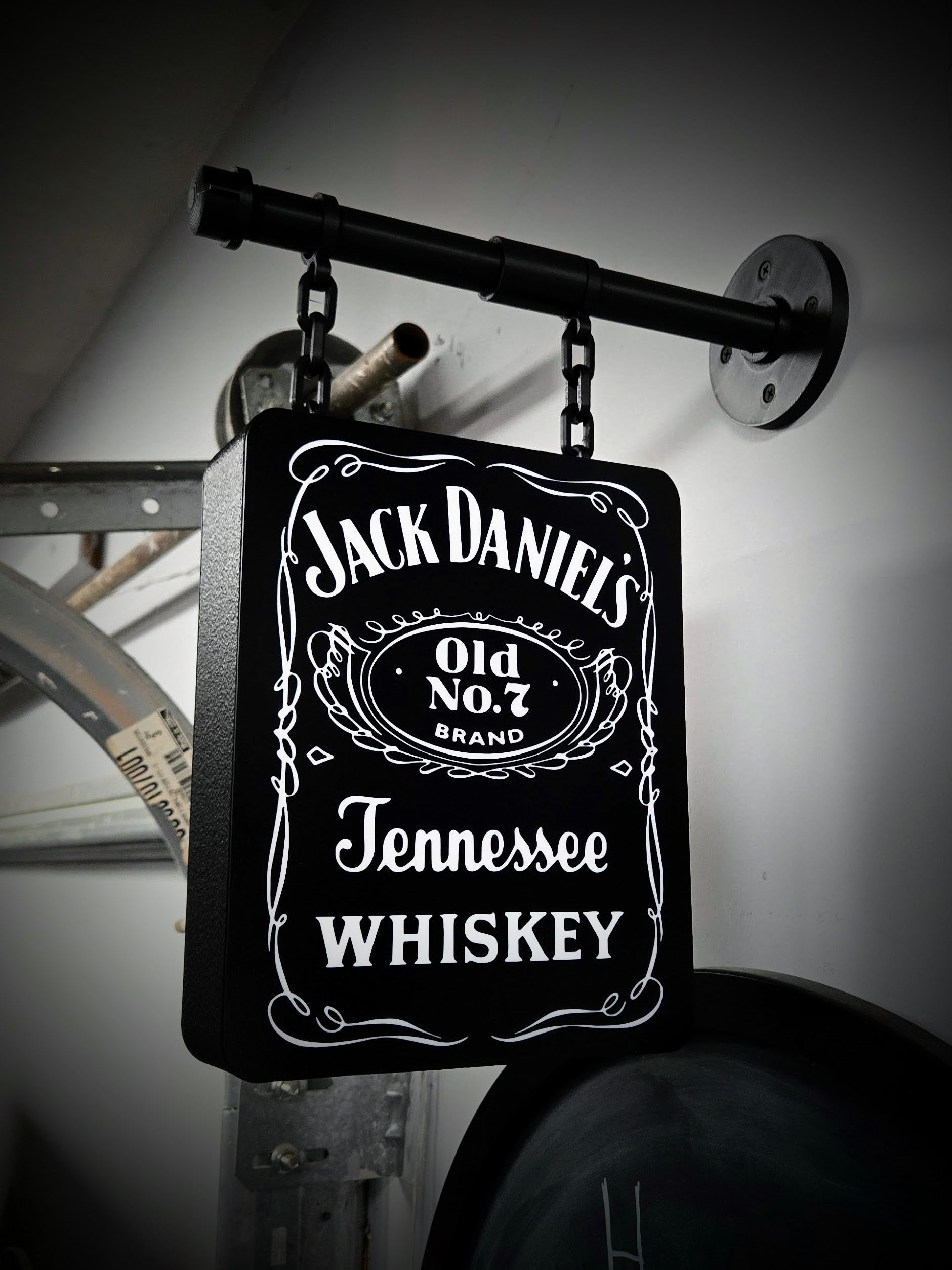 JACK DANIELS ~ 2-Sided Hanging Pub Style Lightbox