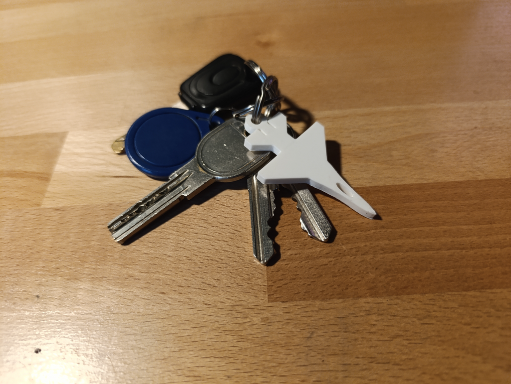 F-16 keychain