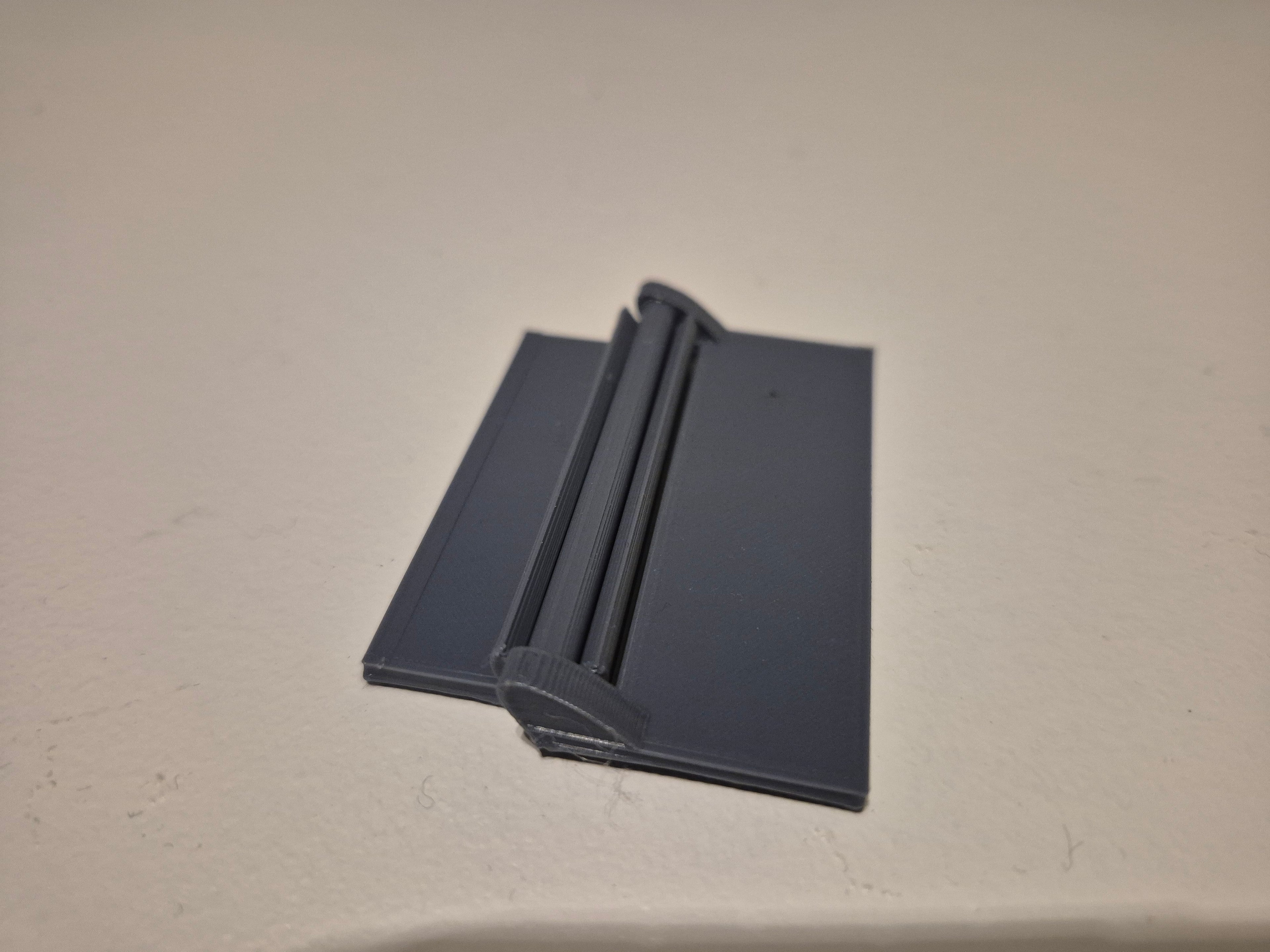 Compact Print-in-Place Hinge