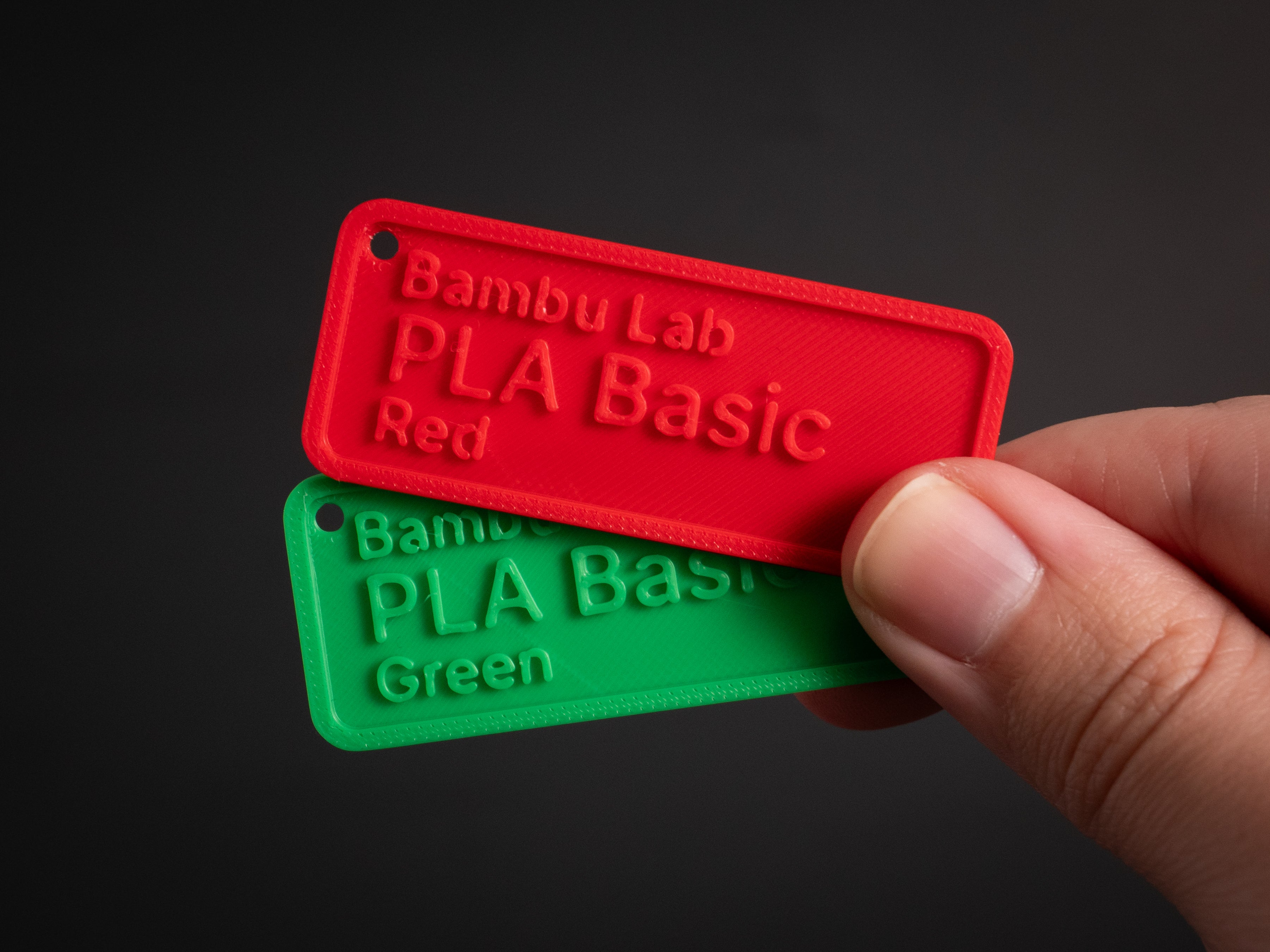 Minimal Filament Swatch, Customizable