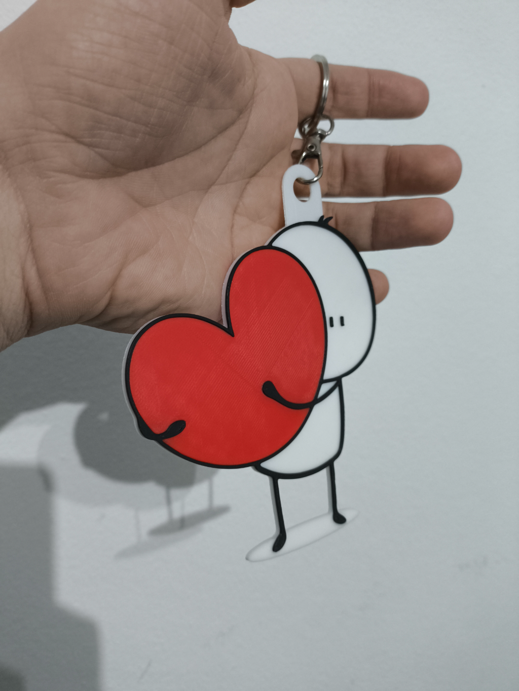 Keychain Heart Love