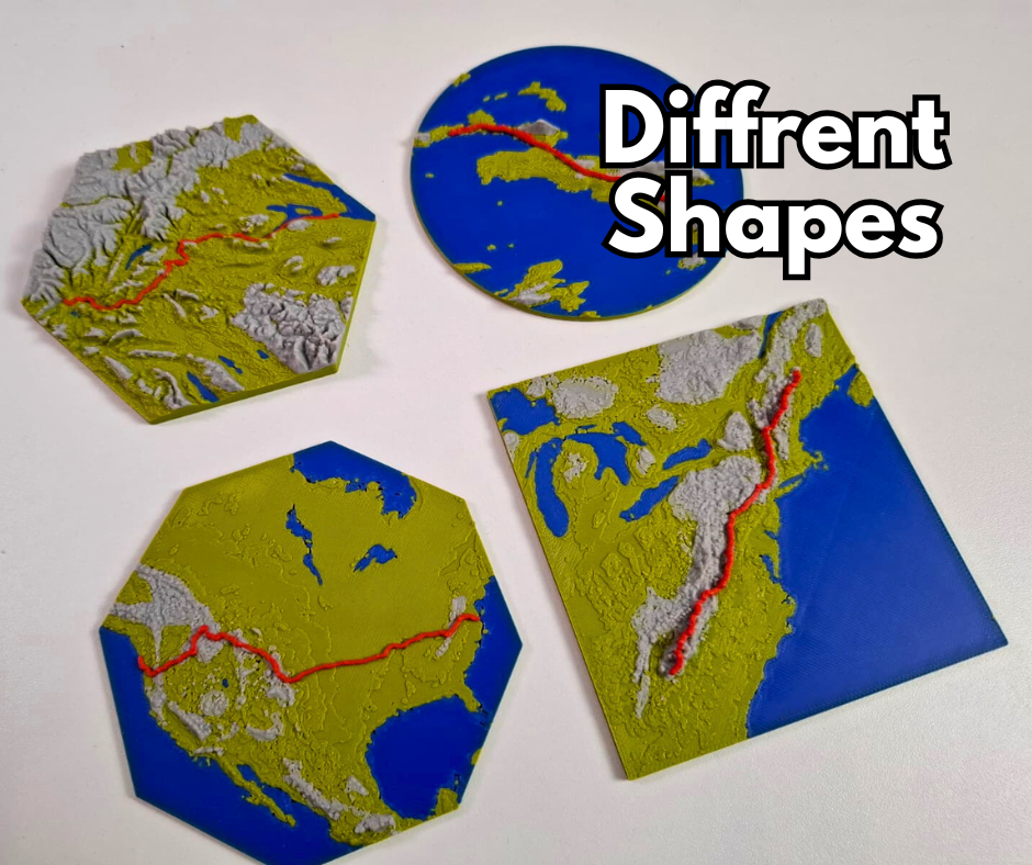 Hiking and Cycling Map Generator | TrailPrint3D