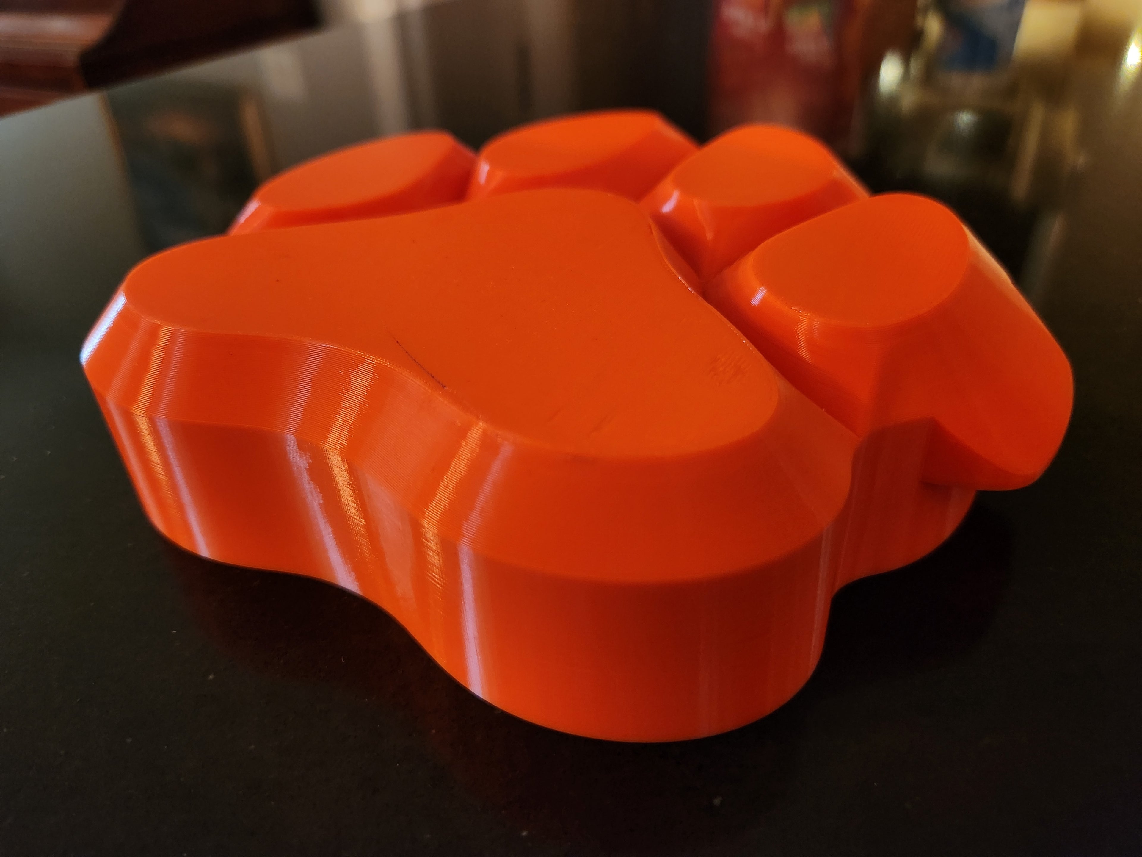 Paw Print Sand Mold