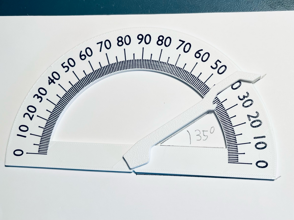 Protractor set