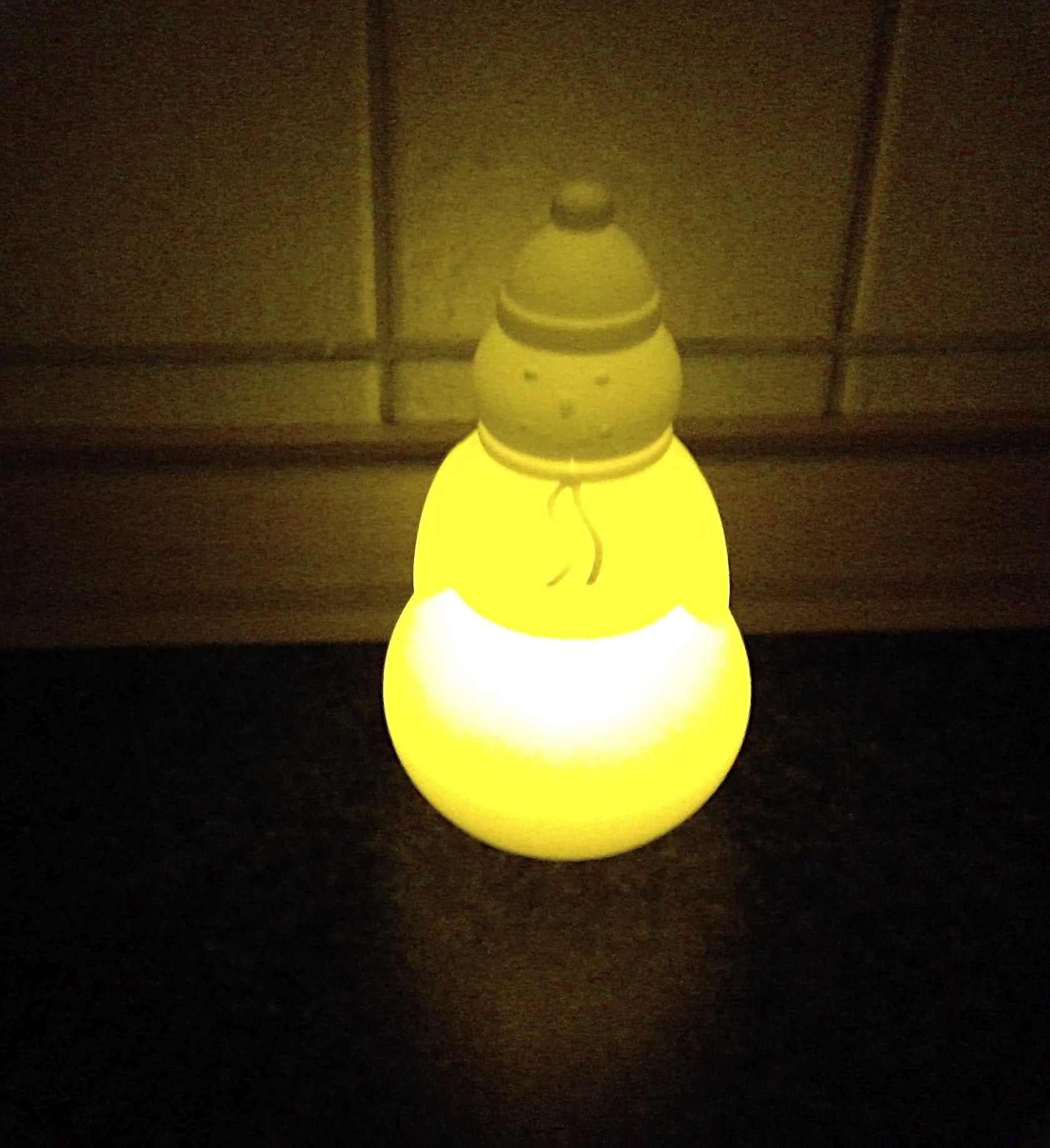 Teelichtschneemann