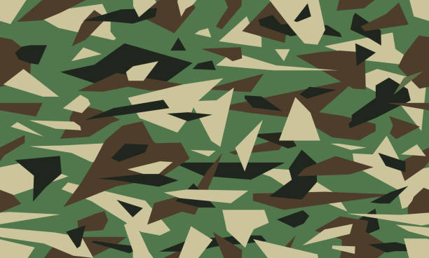 Shard Camo Stencil (works with spray paint)
