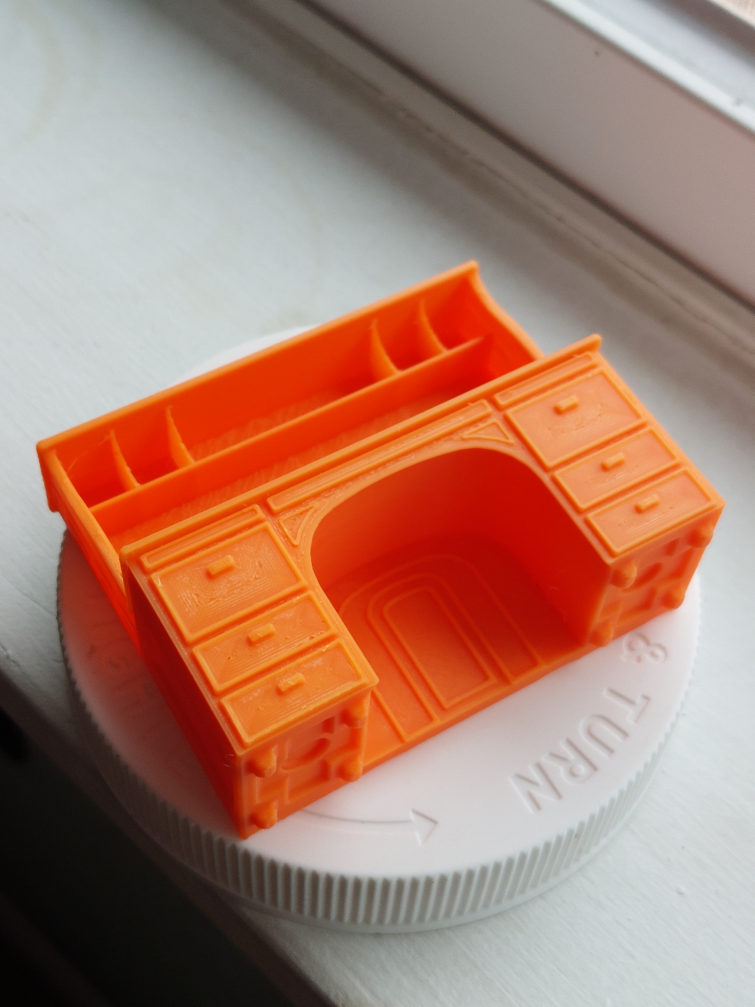 Doll House Desk Test Print