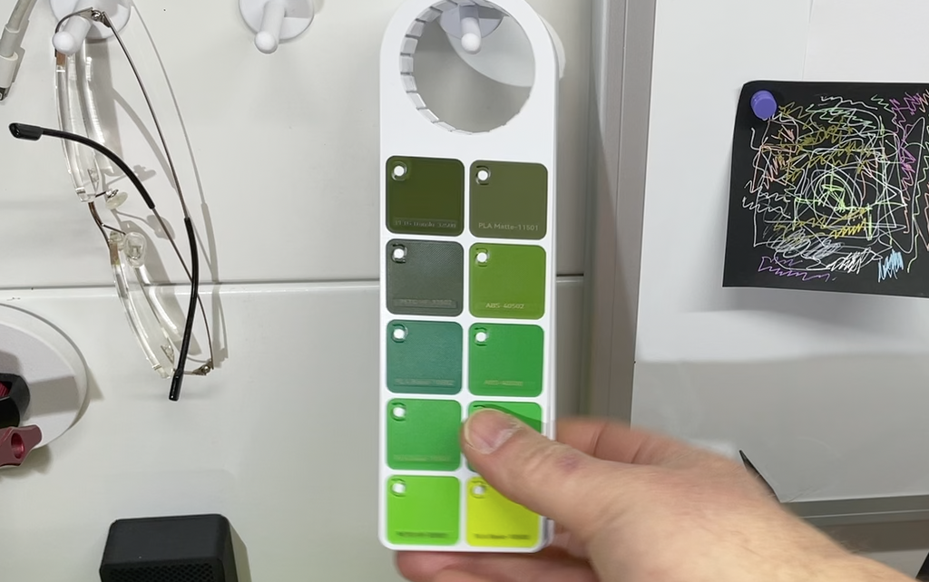 Modular Filament Swatch Palette