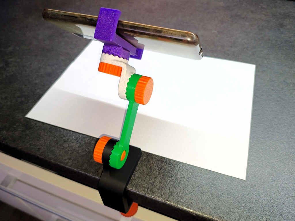 Clamp with Connection (Multifunctional Arm)