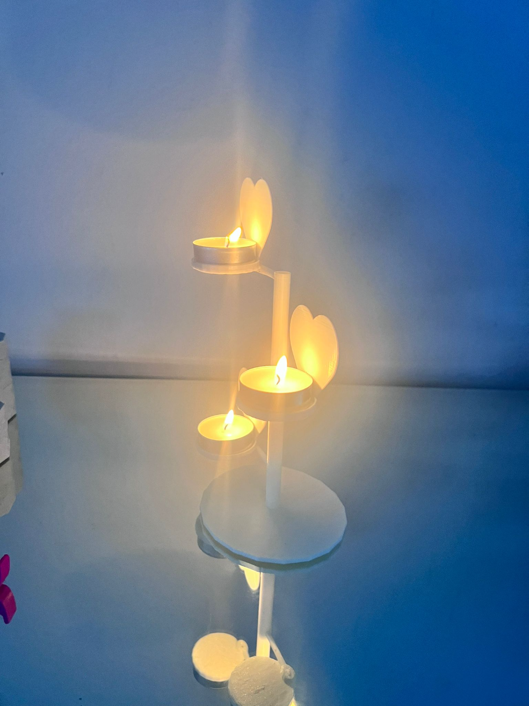 heart candle tree