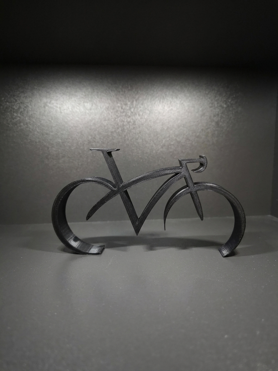 Scultura Bicicletta Minimalista - Astratta