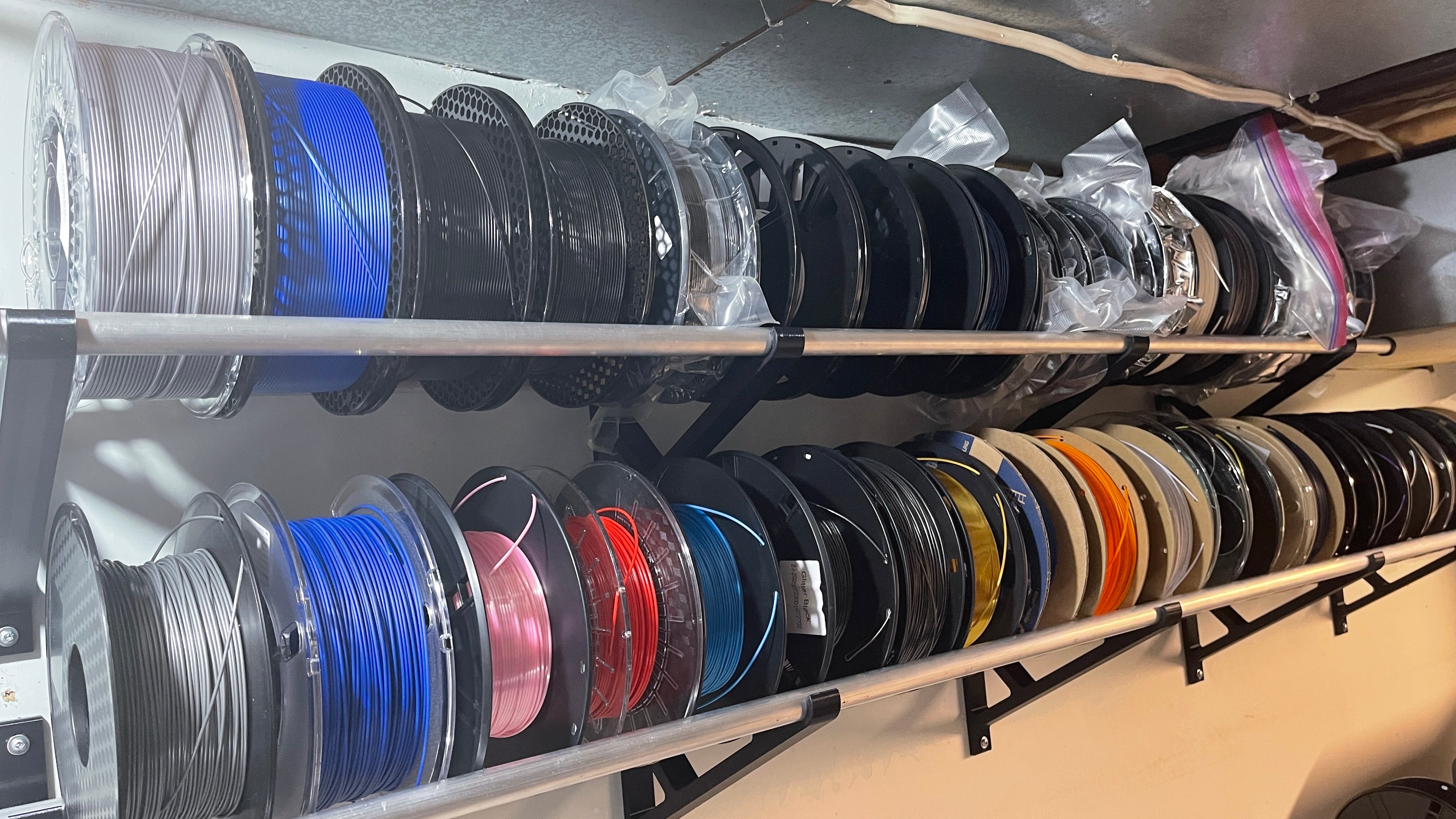 Wall Bracket for Filament Storage