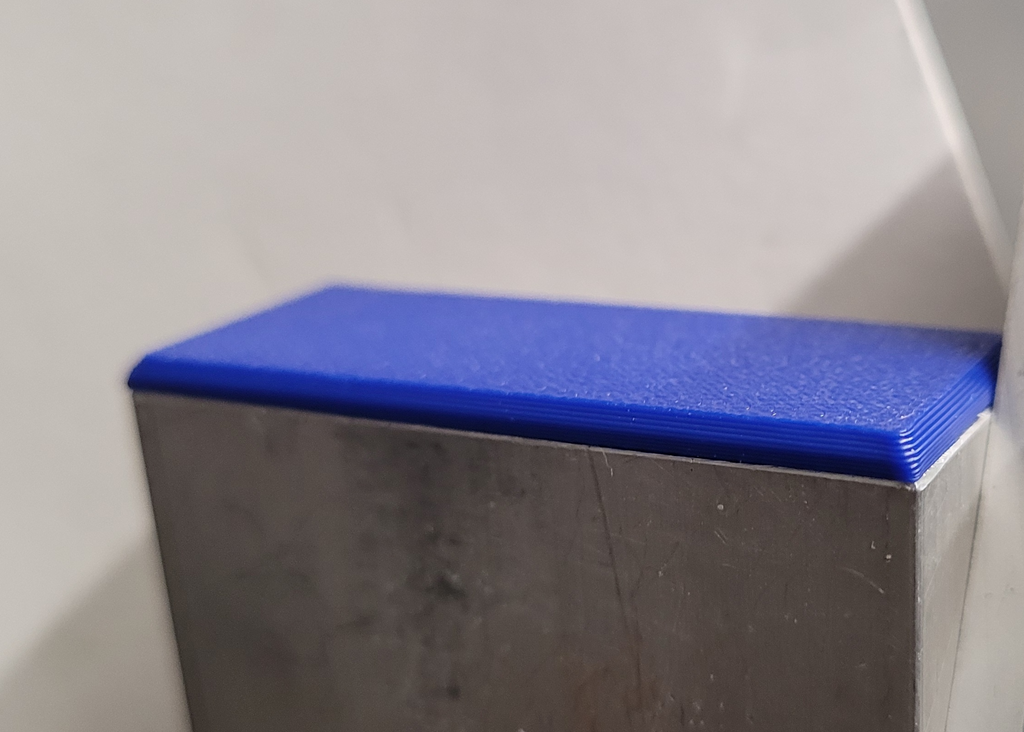End cap for aluminium profile 50x20x2