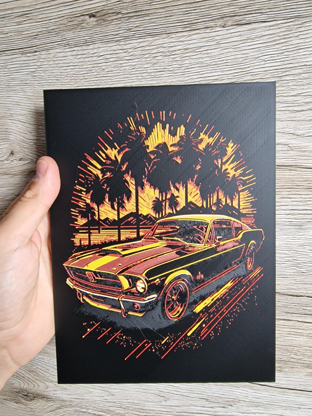 Mustang Hueforge