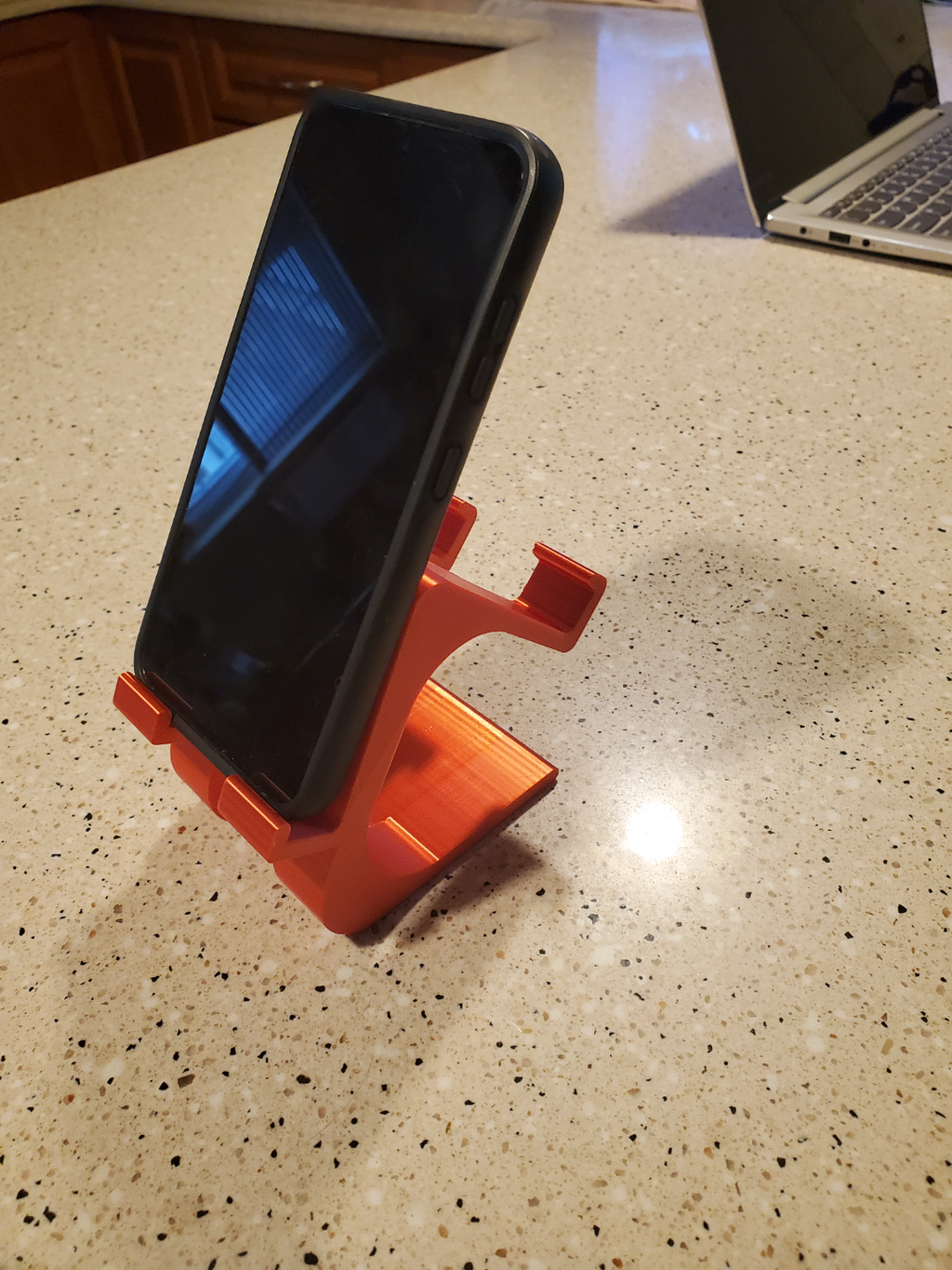 Dual angle phone stand