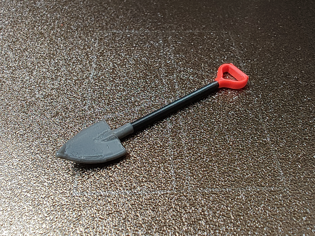 Shovel, spade, pitchfork miniature