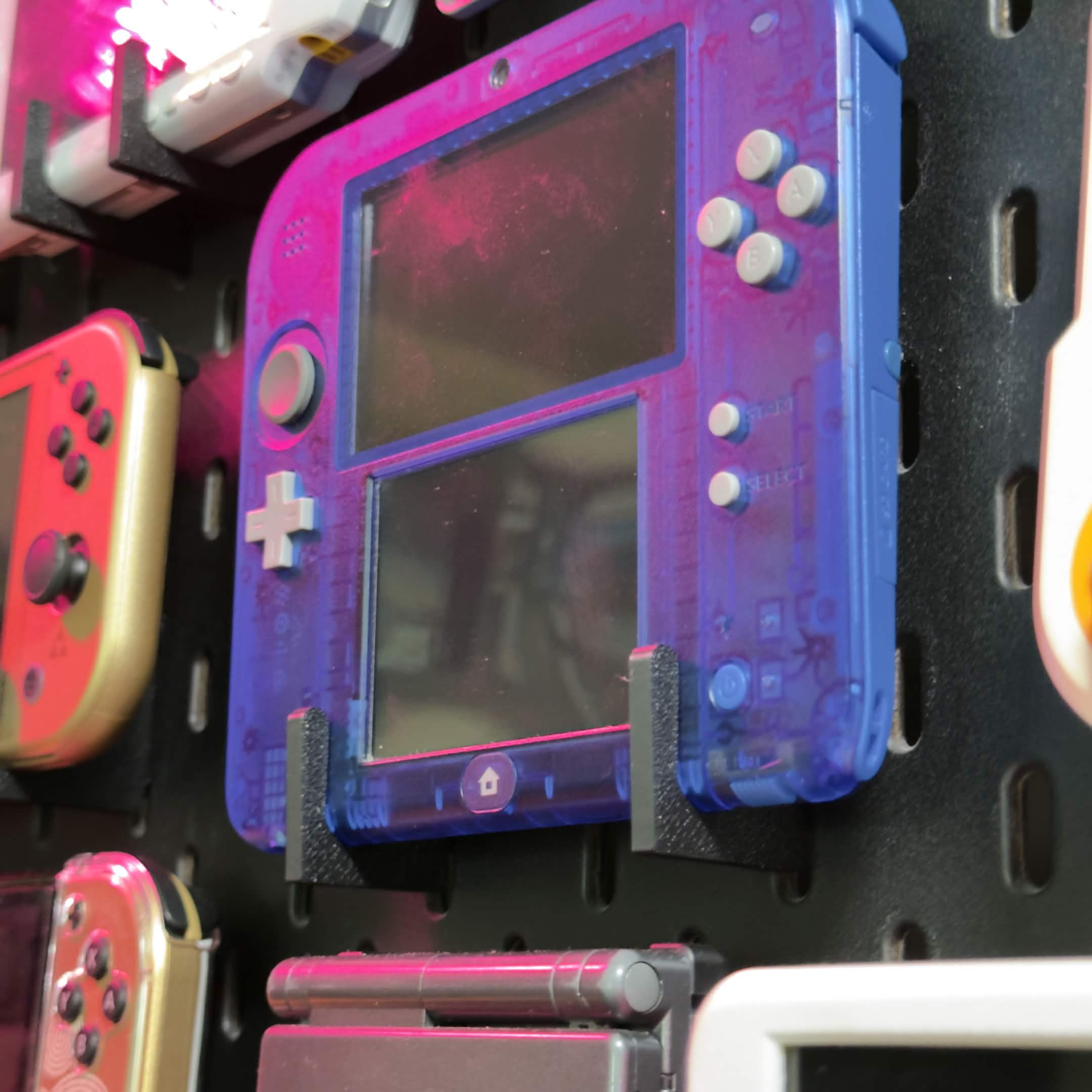 Nintendo 2DS Display Stand, IKEA SKÅDIS Mount