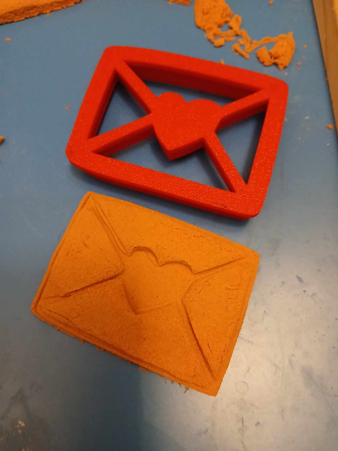 Cookie Cutter Love Valentine Envelope