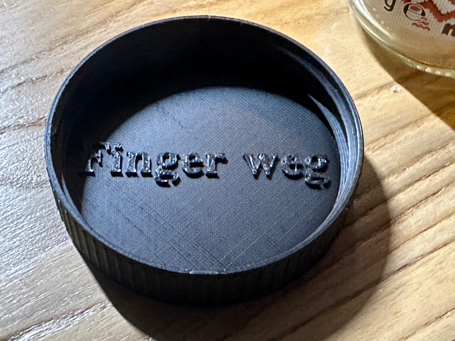 Customizable Nutella lid