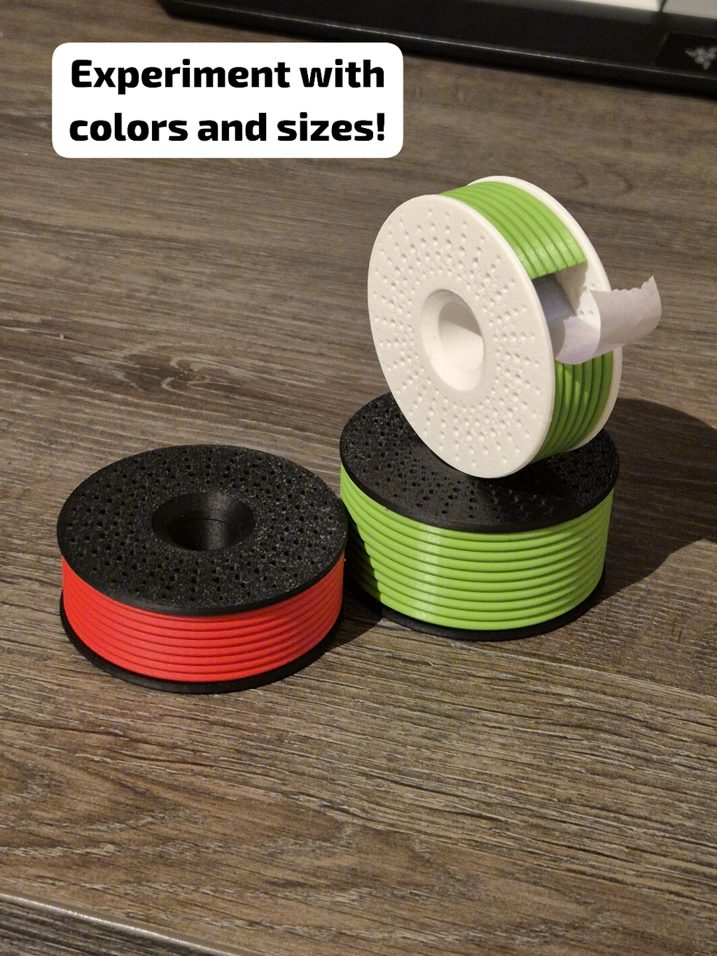 Filament Spool Washi Tape Dispenser