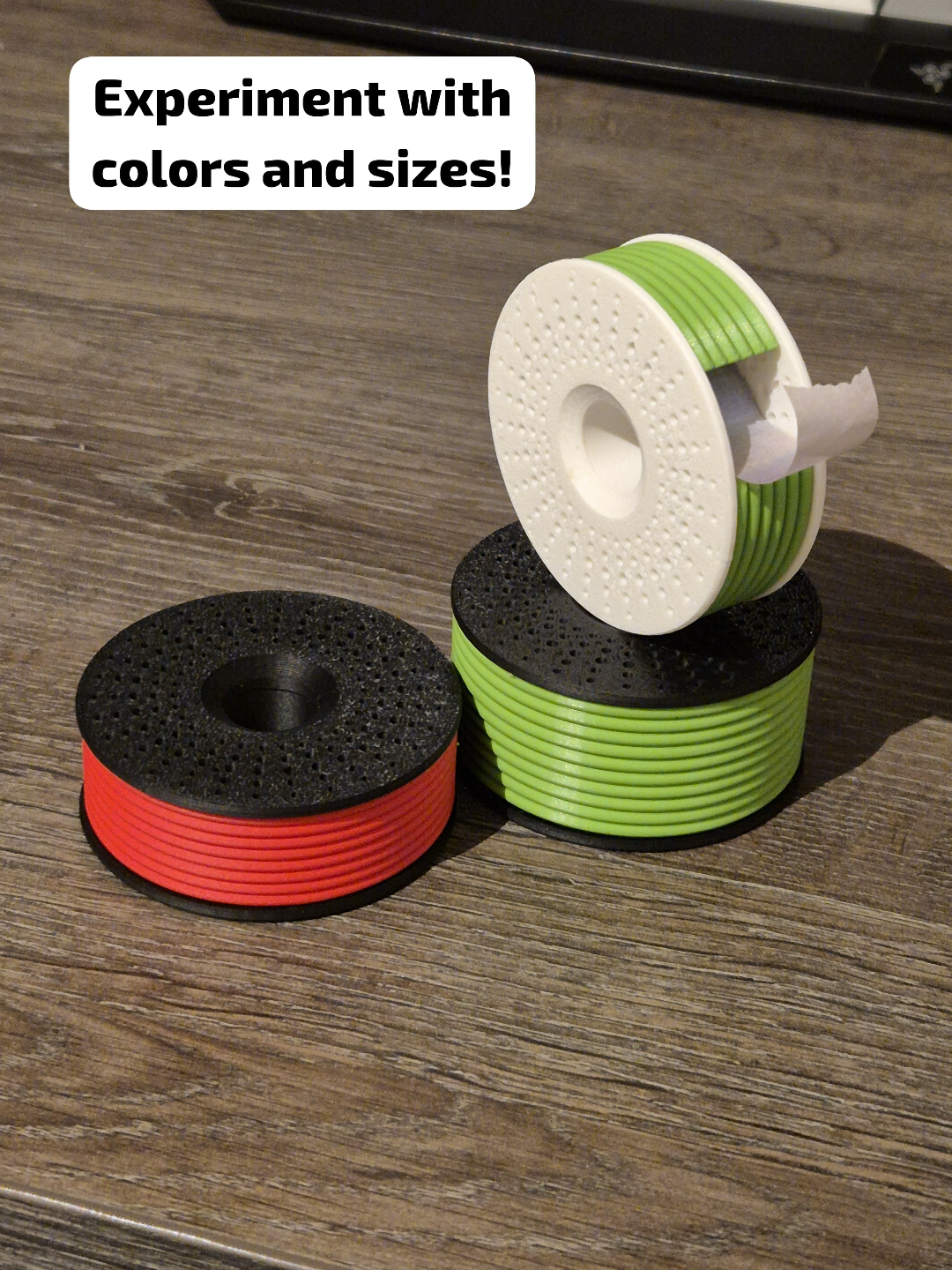 Filament Spool Washi Tape Dispenser